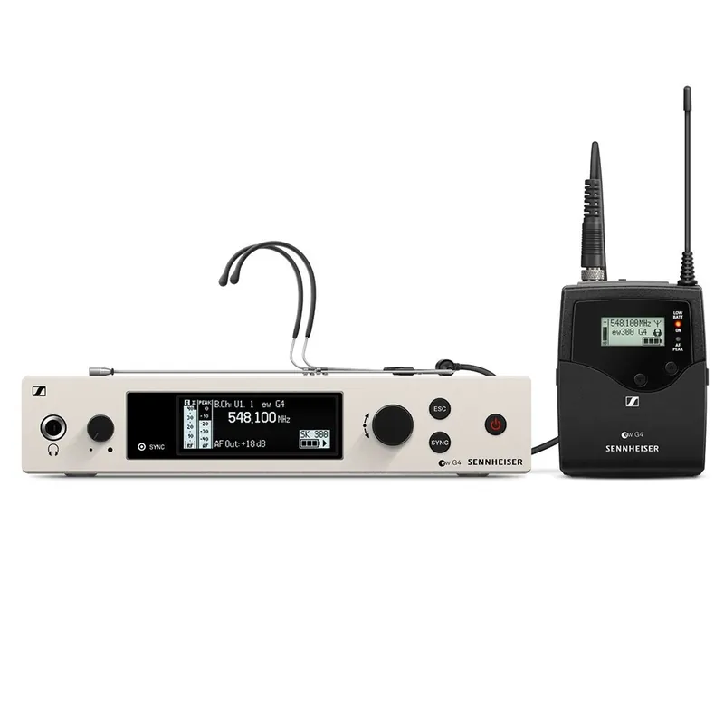 One Day Deal Sennheiser ew 300 G4-Headmic1-RC Wireless Bodypack Headmic System; GW1 (558-608 MHz)