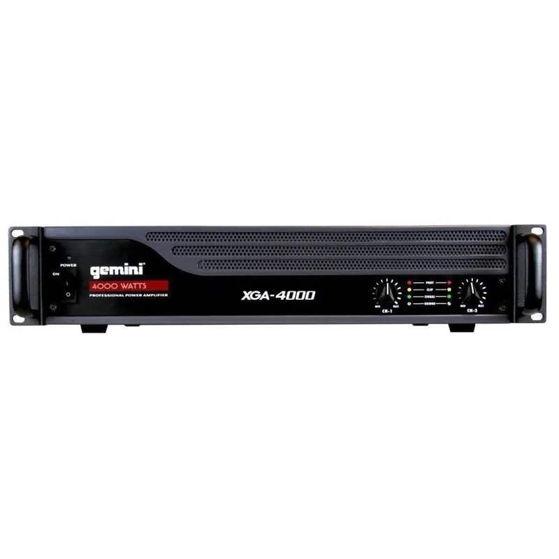 Place Order Gemini XGA-4000 Professional Power Amplifier 4000W Rack PA Amp XGA4000