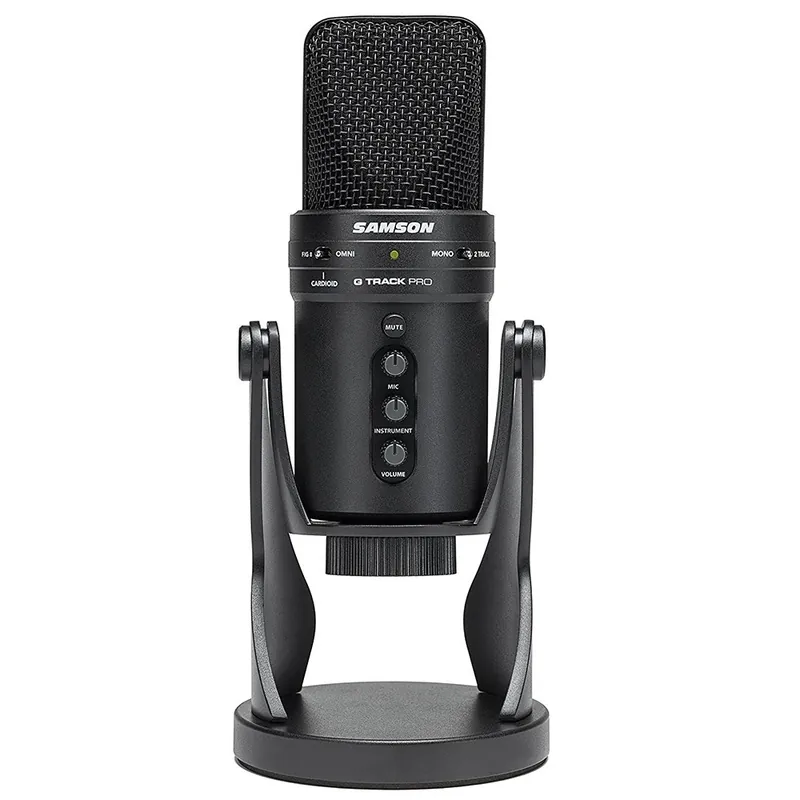 Exclusive Offer Samson G-Track Pro USB Microphone with Audio Interface