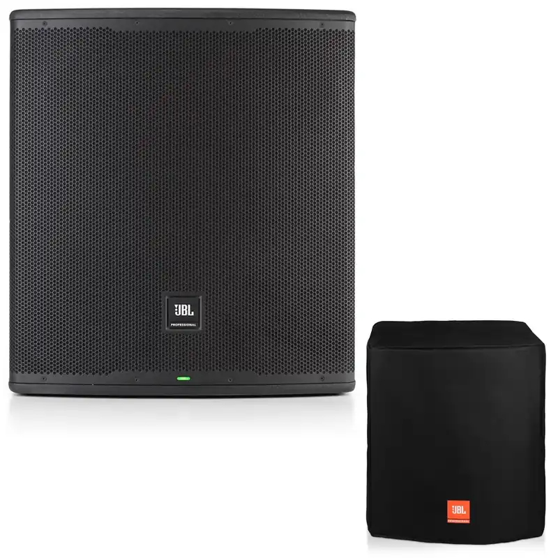 Time-Limited JBL EON718S 18-Inch 1500-Watt Powered PA Subwoofer w/ Slip On Cover