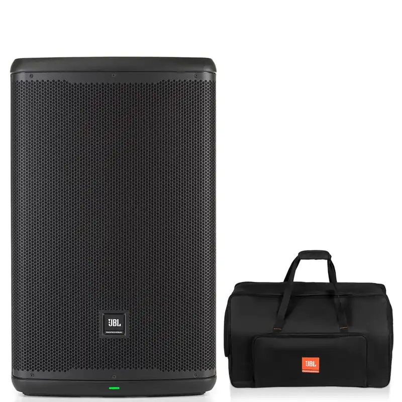 JBL EON715 15-Inch 1300-Watt Powered PA Speaker w/ Tote Bag Factory Price