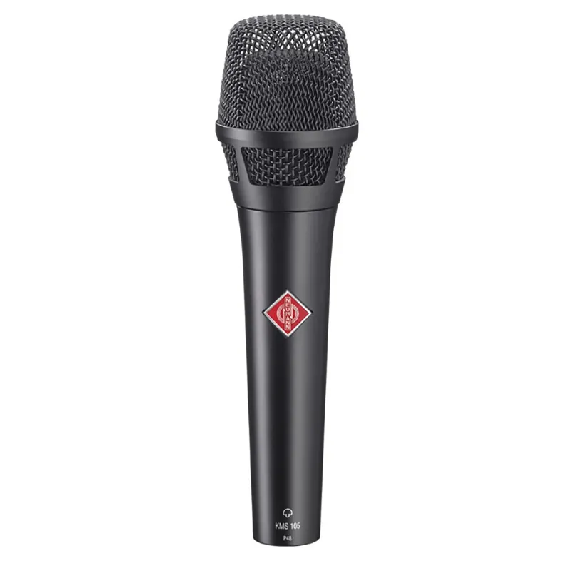 Neumann KMS 105 BK Studio Grade Stage Mic, Supercardioid Condenser, Black Seasonal Sale