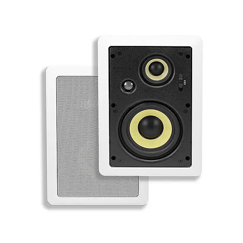 Monoprice 7607 6-1/2 Inches 3-Way High Power In-Wall Speaker (Pair) Hot Picks