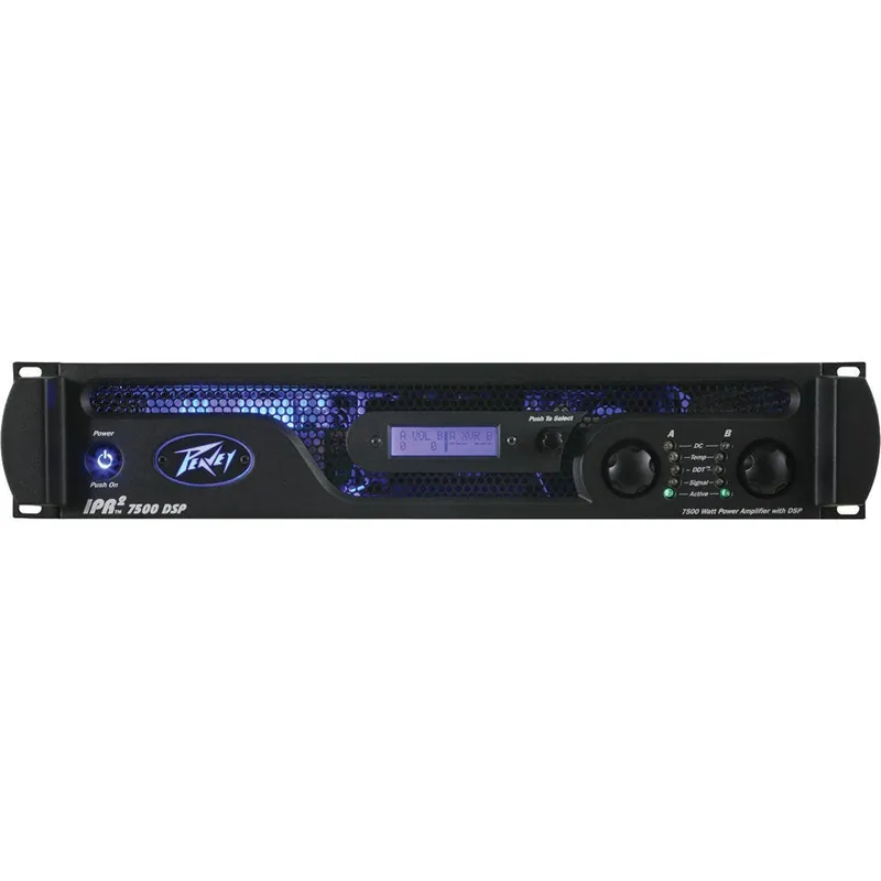 Buy Direct Peavey IPR2 7500 2-channel 7500-Watt Power Amplifier with DSP