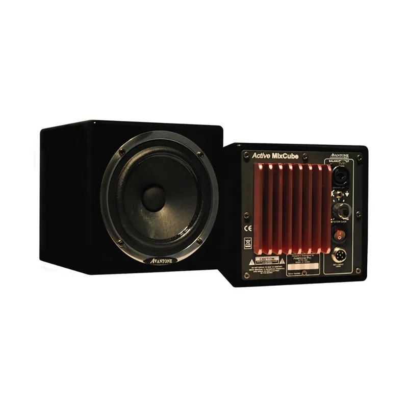 Fast Shipping Avantone Pro Active Mixcubes 5.25Shielded Active Reference Monitor (Single) - Black
