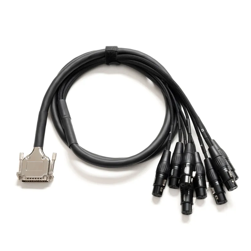 Must Have Warm Audio Premier Series PREM-DB25-XLRF-20' Audio Breakout Cable, 6 Meters, DB25 - XLR Female