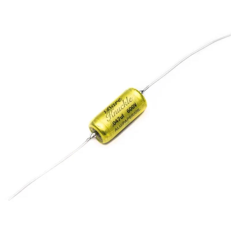 Place Order Bare Knuckle Jupiter Premium Guitar / Bass Tone Capacitor, Mineral Oil 0.047µF