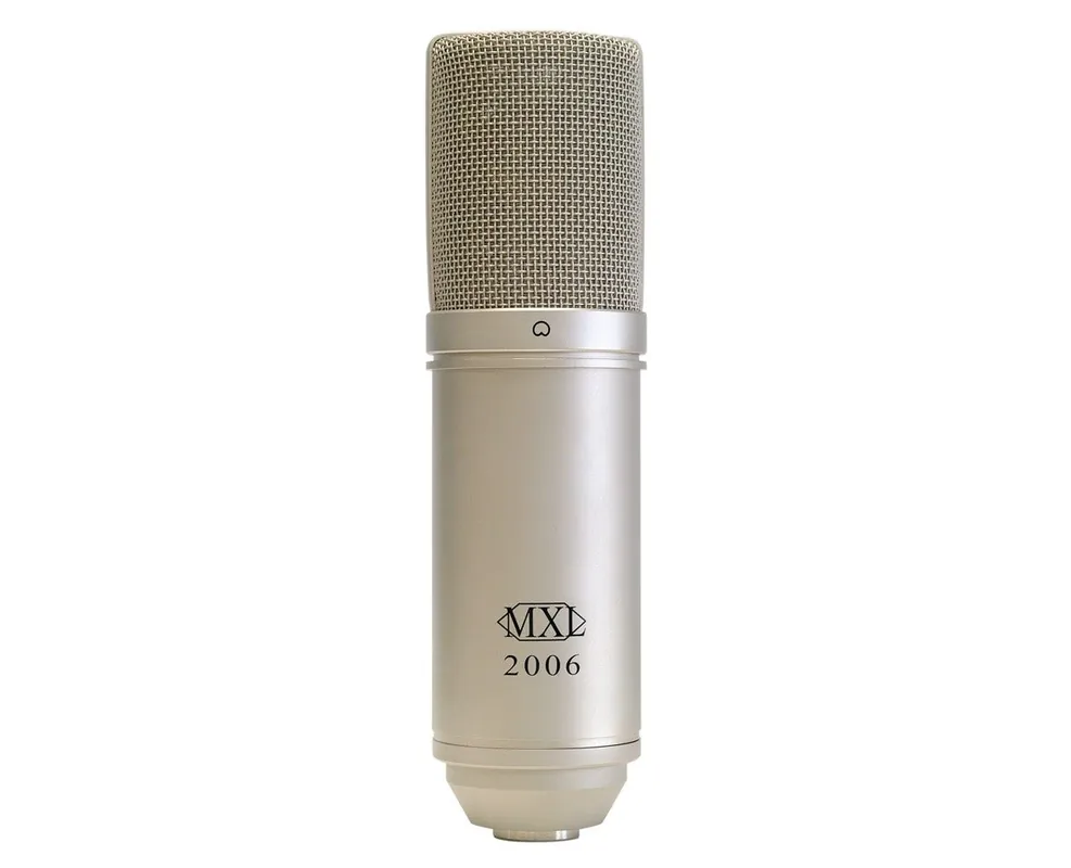 Final Sale MXL 2006 Cardioid Condenser Large Diaphragm Studio Microphone Shock Mount Case