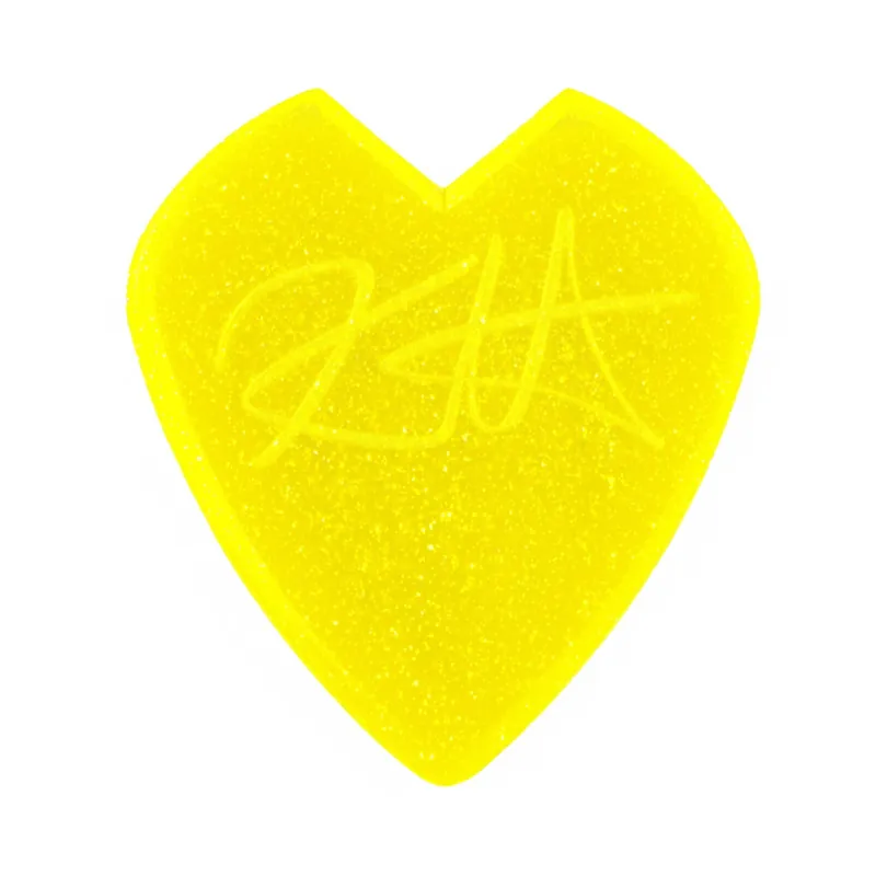 Best Seller Dunlop Kirk Hammett Signature Jazz III 1.38mm Guitar Picks, Yellow Glitter, 6-Pack