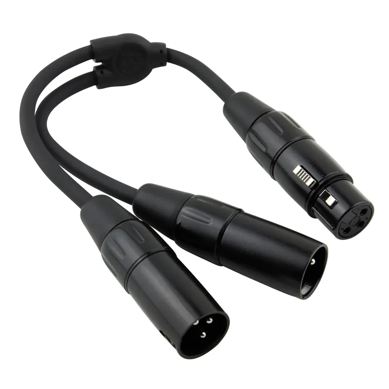 Pig Hog Solutions PY-XF2XM 6Y Cable, XLR(F)-Dual XLR(M) Free Shipping