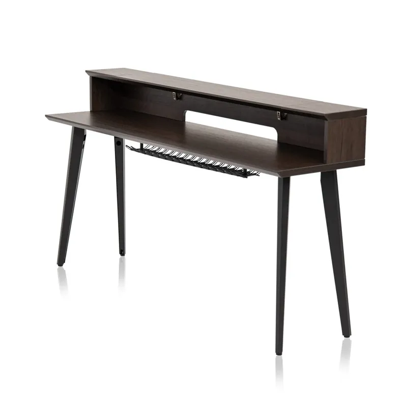 Gator Frameworks GFW-ELITEKEYTBL88-BRN Elite Series 88-Note Keyboard Furniture Stand, Brown Place Order