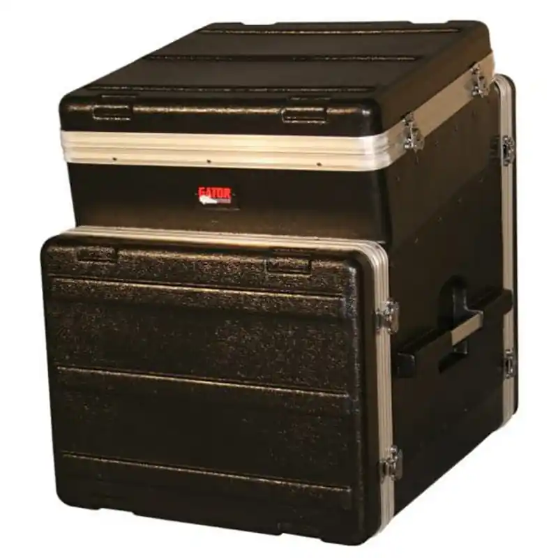 In Demand Gator GRC-10X8 GDJ Molded Series 10U Top, 8U Side Console Rack