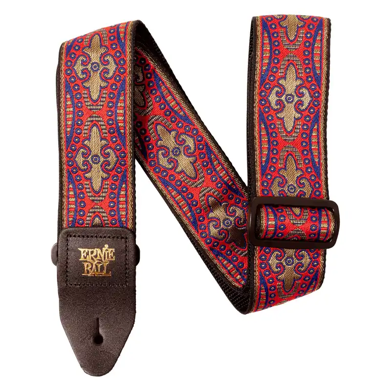 Ernie Ball 4674 Classic Jacquard Guitar Strap, 41 -72Long, Kashmir Sunset Budget