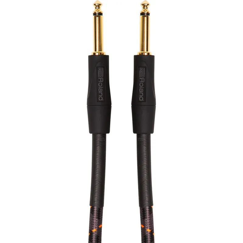 Roland RIC-G25 Gold Series 1/4-Inch Instrument Cable, Straight to Straight, 25ft Final Sale