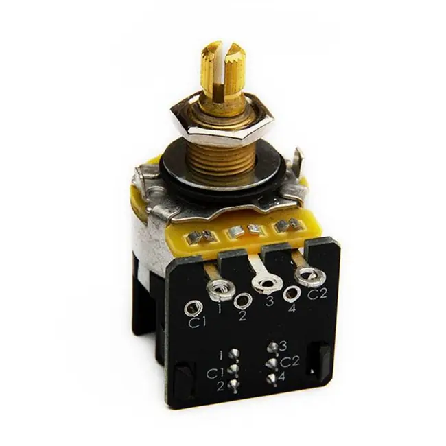 Bare Knuckle / CTS Custom Audio Taper Short Shaft 550K Push Pull Potentiometer Pot Exclusive Offer