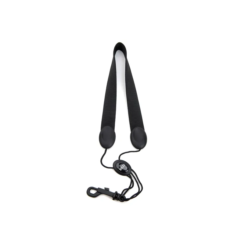 Place Order D'Addario SLA13 Padded Tenor / Baritone Saxophone Strap, Black, Snap Hook