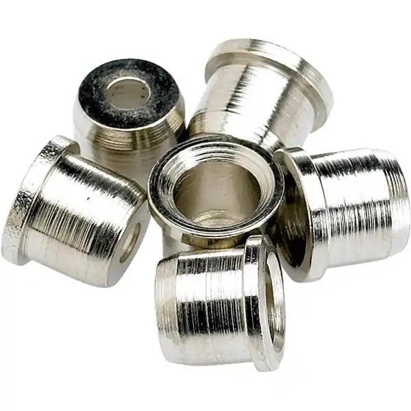 6-Pack American Vintage Telecaster String-Thru-Body String Ferrules, Chrome Buy Online
