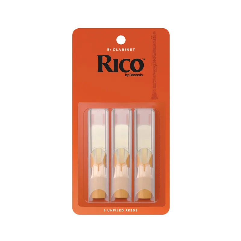 Buy Direct D'Addario Rico RCA0320 Bb Clarinet Reed 3-Pack, Strength 2.0