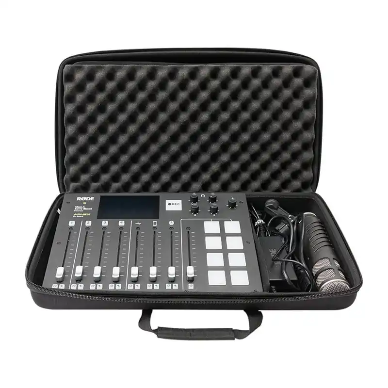 Super Sale Magma MGA48033 CTRL Case For Rodecaster Pro w/ Durashock Molded EVA Foam