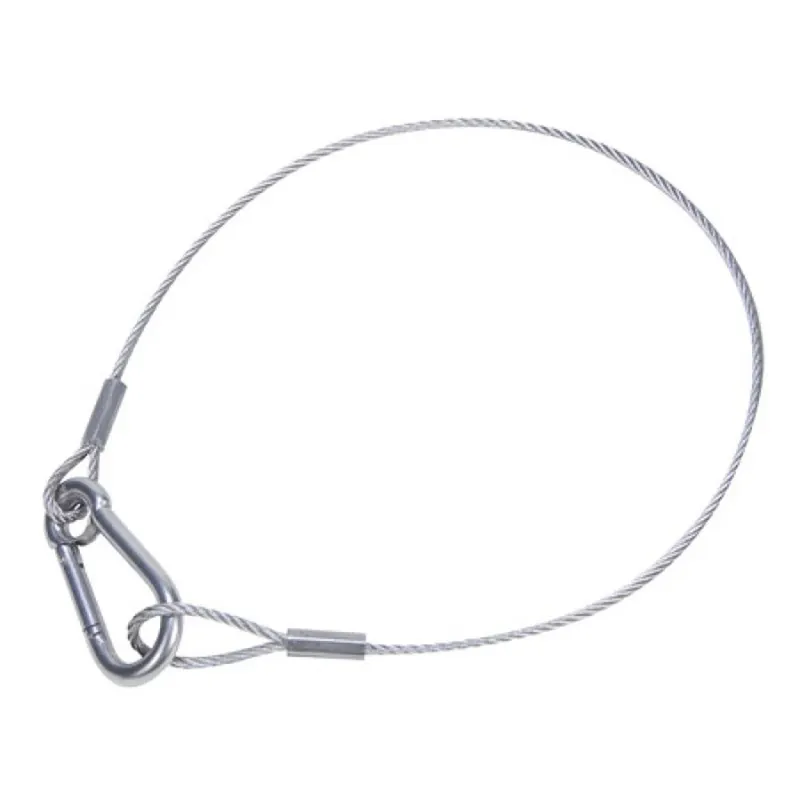 ADJ Americn DJ S-CABLE/60 24'' Steel Safety Cable with 60lbs Weight Rating Budget