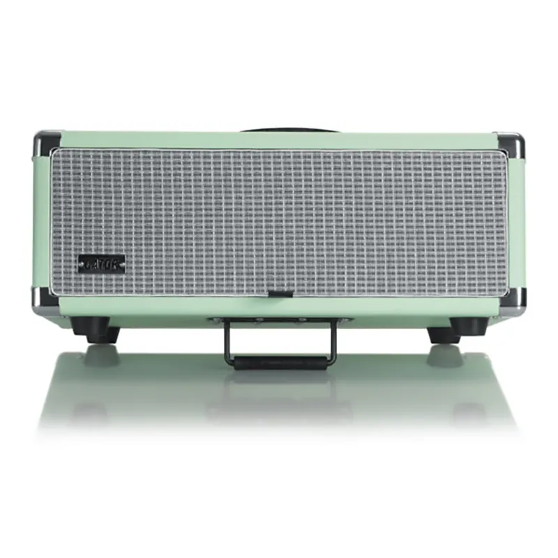 Top Pick Gator Cases Retro Rack Series GR-RETRORACK-3SG Vintage Amp Vibe Rack Case, 3U Seafoam Green
