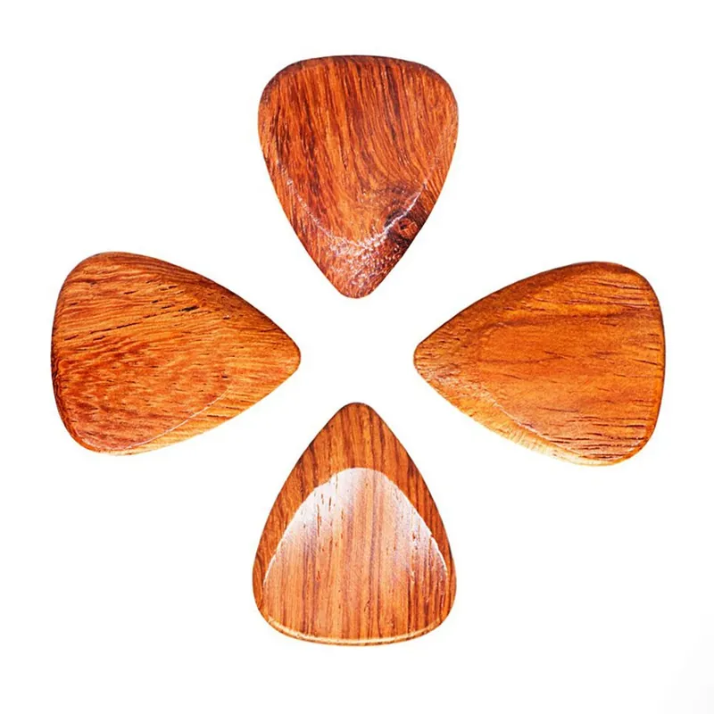 Final Sale Timber Tones Bloodwood 4-Pack Wood Guitar Picks