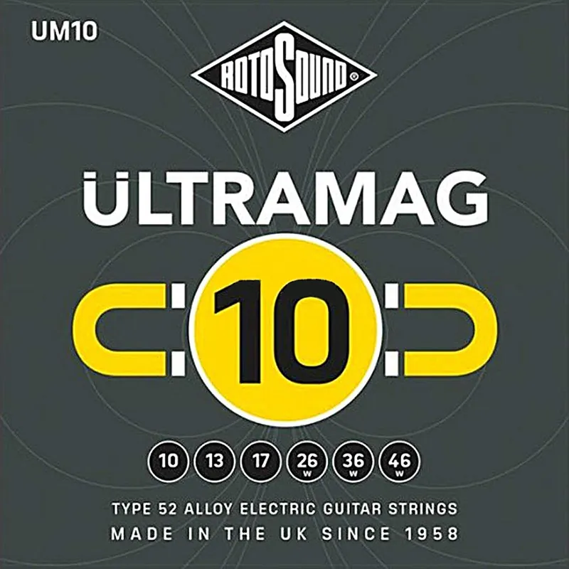Rotosound UM10 Ultramag Type 52 Alloy Electric Guitar Strings, 10-46 Markdown