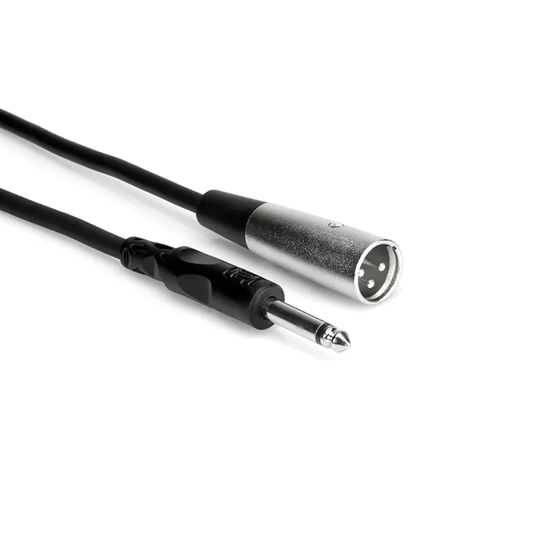 Bulk Order Hosa PXM-110 Unbalanced Interconnect, 1/4 in TS to XLR3M, 10 ft