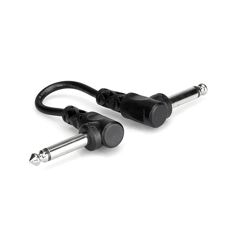 Hosa CFS-112 Guitar Patch Cable, Molded Right-angle to Same, 1 ft Shop Now