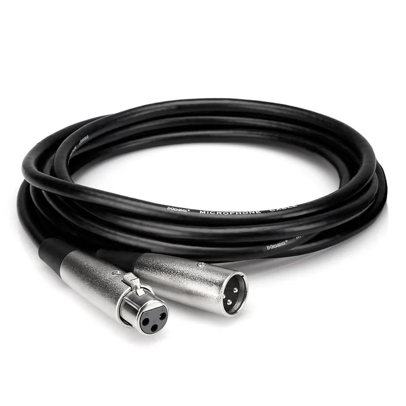 Express Delivery Hosa MCL-110 Microphone Cable, Hosa XLR3F to XLR3M, 10 ft