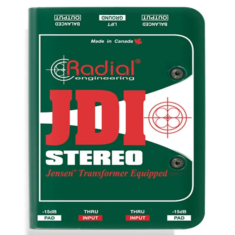 Free Delivery Radial Engineering JDI Stereo Passive Direct Box