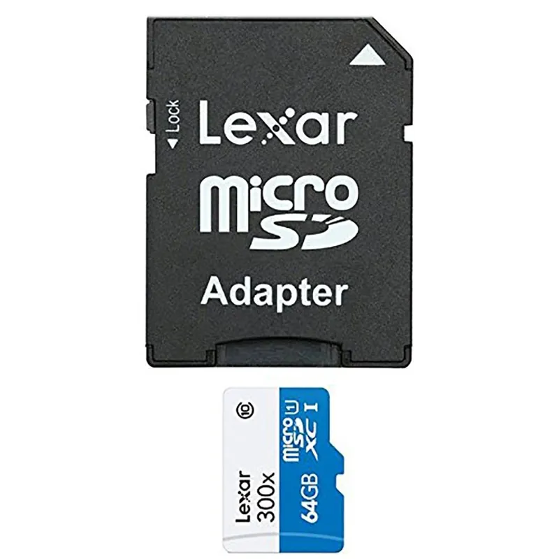 Authentic Lexar High Performance MicroSDXC Memory Card - 64 GB