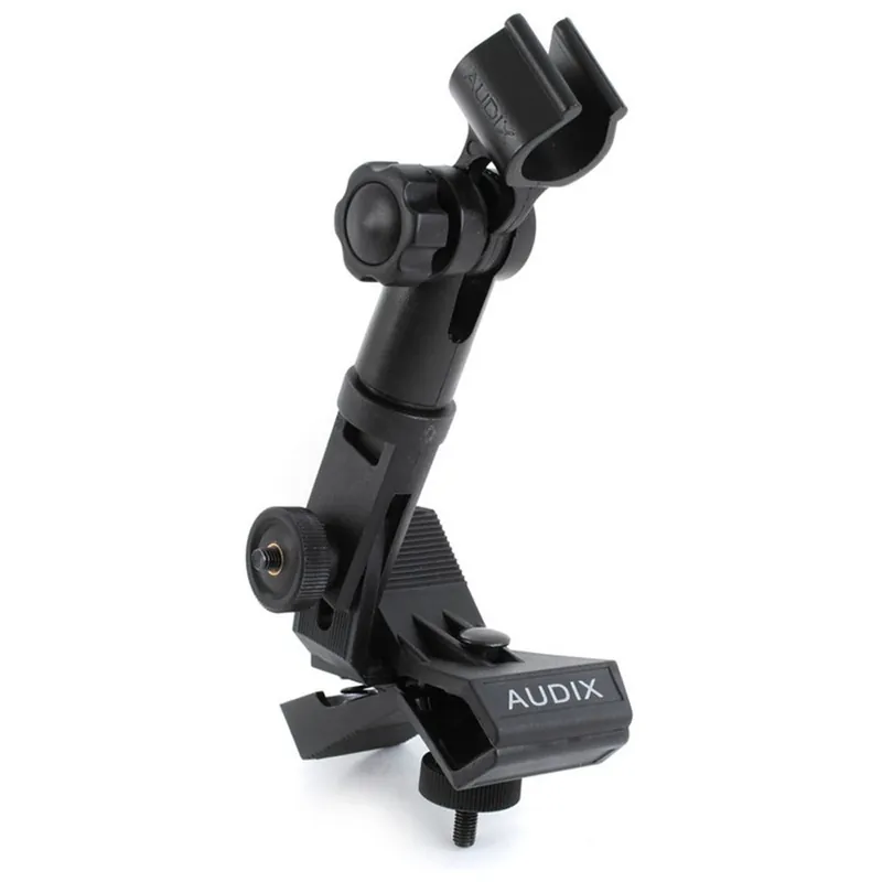 Place Order Audix D-FLEX Dual Pivot Drum Rim Mounted Clip for D Series and SCX Series Microphones