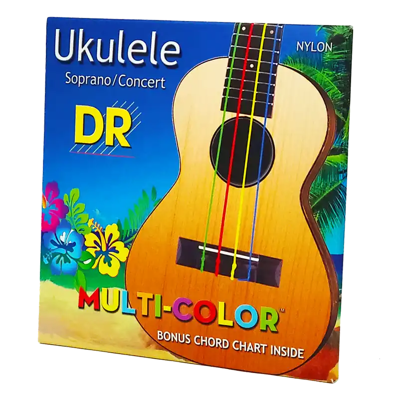 DR Strings Multi-Color Nylon Soprano/Concert Ukulele Strings Bargain