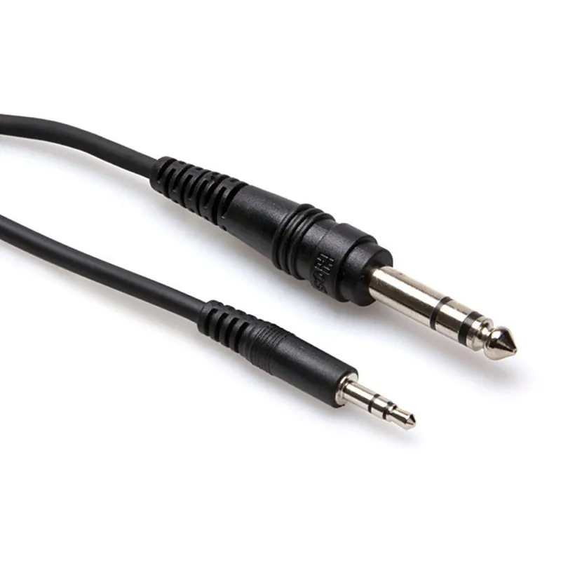 Hosa CMS-105 Stereo Interconnect 3.5 mm TRS to 1/4 in TRS, 5 ft Get Yours