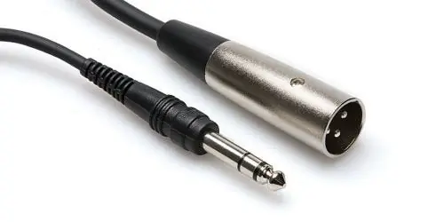 Hosa STX-115M Balanced Interconnect Cable 1/4TRS to XLR3M 15ft Mega Sale