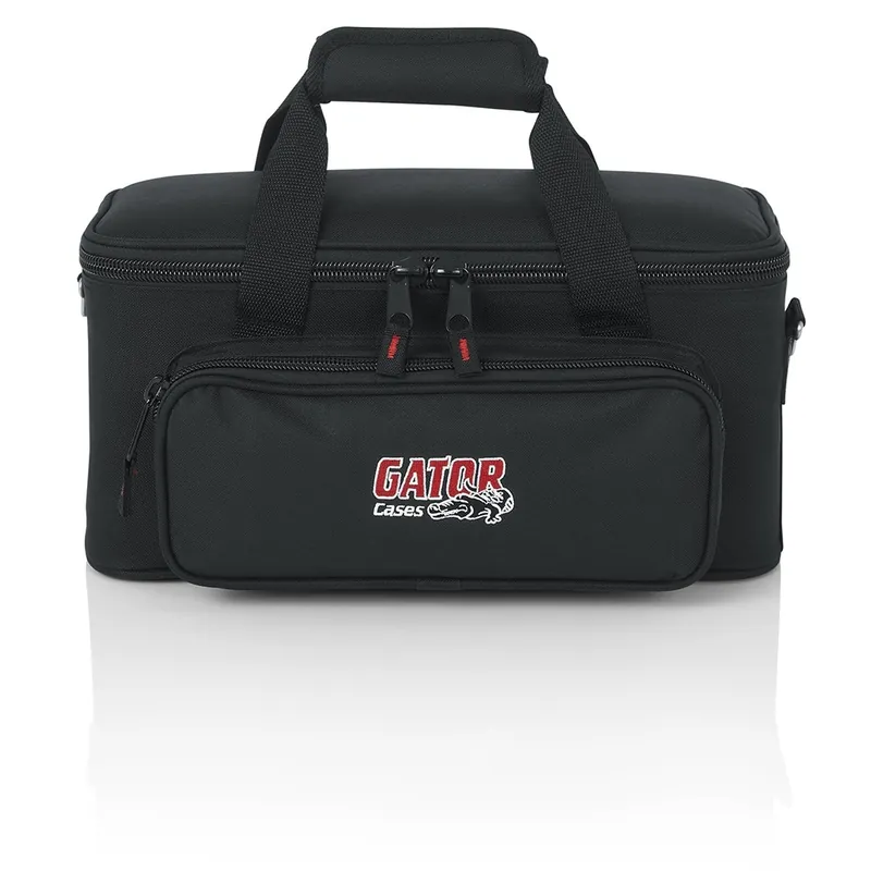 Fast Shipping Gator Cases GM-12B Padded Bag for Up to 12 Mics w/ Exterior Pockets for Cables