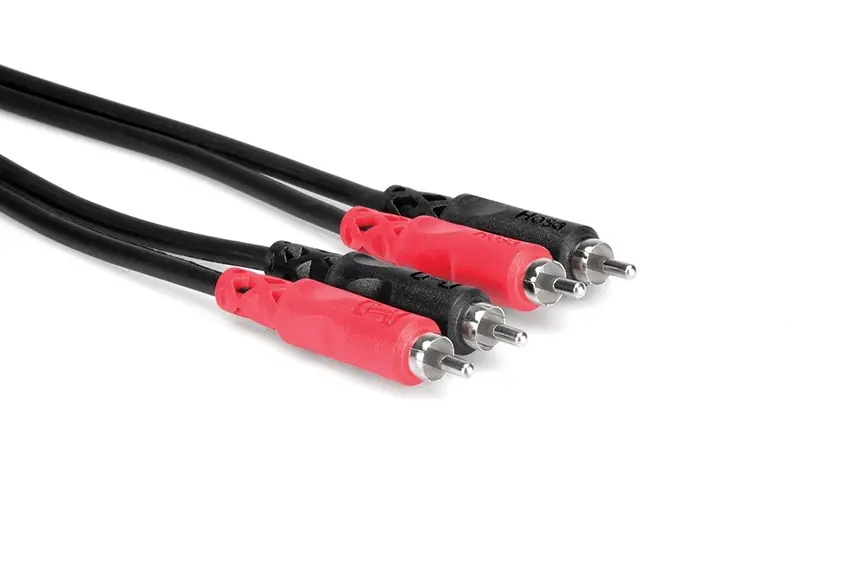 Top Pick Hosa CRA-201 Stereo Interconnect Dual RCA to Same (1m, 3.28 ft)