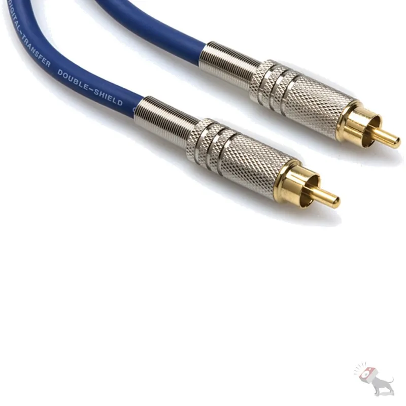 Hosa DRA-502 S/PDIF Coax RCA to Same Cable 2m, 6.5ft Best Seller