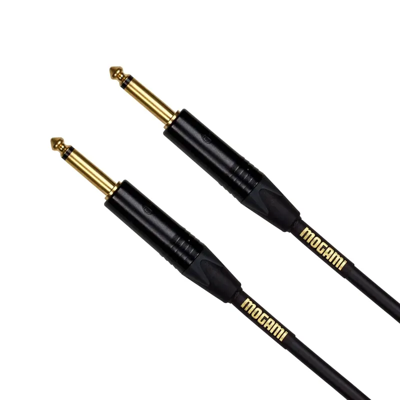 Low Price Mogami Gold Instrument 10 Guitar / Instrument Cable, Straight-Straight, 10-Foot
