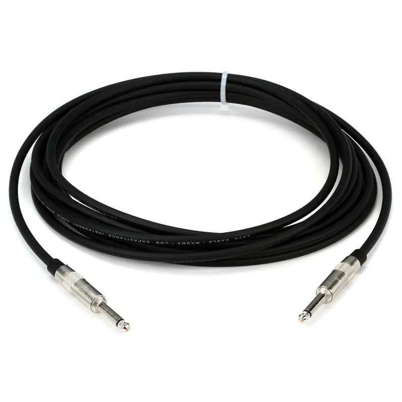 While Supplies Last Lava Cable LCMG20 Magma Straight-to-Straight Guitar / Instrument Cable, 20-Foot