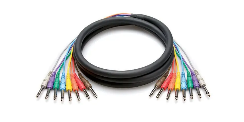 Hosa Unbalanced Snake, 1/4 in TS to Same, 1 m CPP-801 CPP 801 8 Channel 3.3ft Special Discount