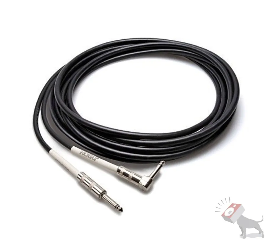 Big Sale Hosa GTR-225R Guitar Instrument 25 ft 1/4Cable Right-Angle Cable GTR225R