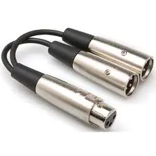 Trending Hosa Technology YXM-121 XLR Female to Dual Male 6 Inch Splitter YXM121
