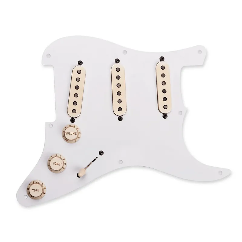 Deal Seymour Duncan Antiquity Texas Hot Loaded Pickguard for Stratocaster Guitars