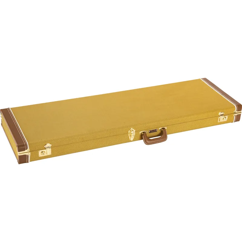 Fender Classic Series Wood Hardshell Case for Precision Bass /Jazz Bass, Tweed Markdown
