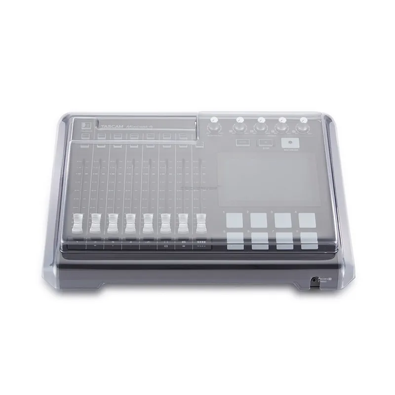 Holiday Sale Decksaver DS-PC-MIXCAST4 Polycarbonate Cover for Tascam Mixcast 4