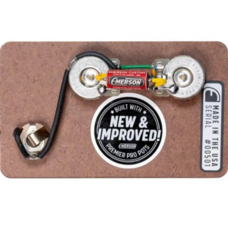 Emerson Custom Precision Bass Prewired Wiring Harness Kit Must Have