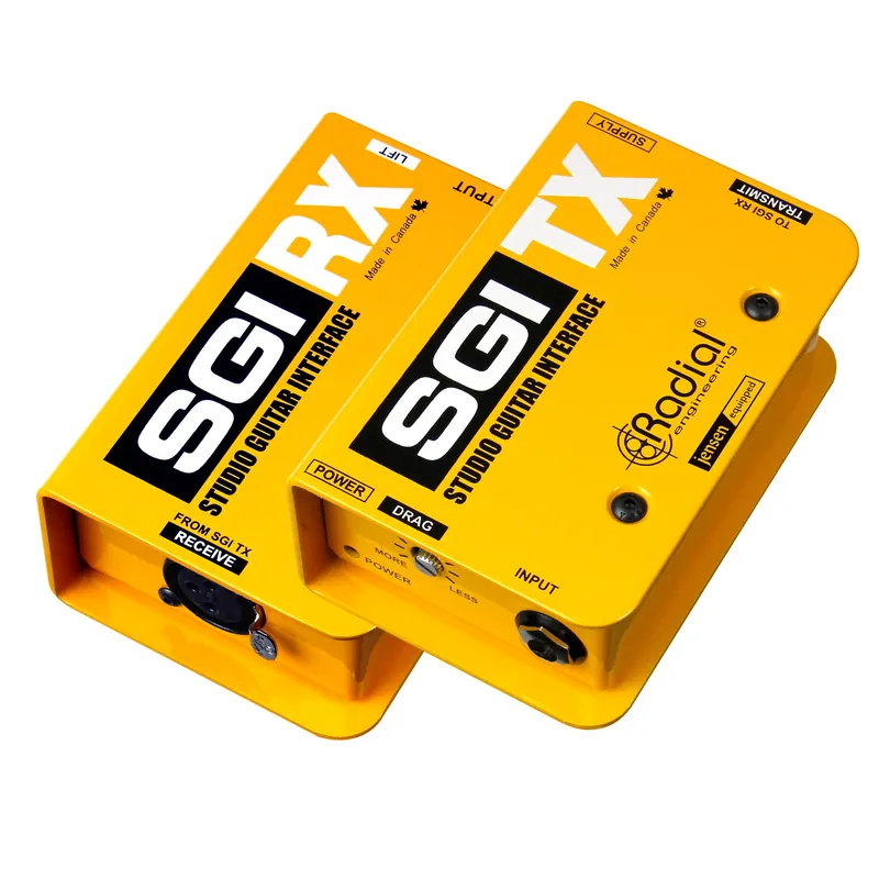Hot Picks Radial Engineering SGI Instrument Line Driver System, TX Transmitter & RX Receiver Set