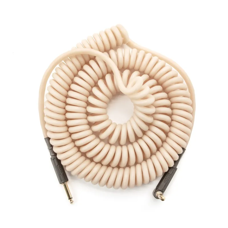 MXR 30-Foot Coil Guitar Instrument Cable, Glo, Straight to Right Angle Buy Direct